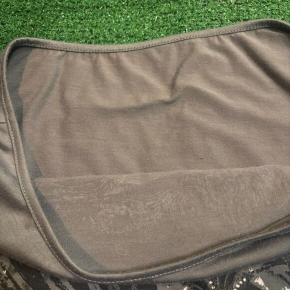 Jnco Women's Brown and Grey T-shirt - Picture 3 of 6